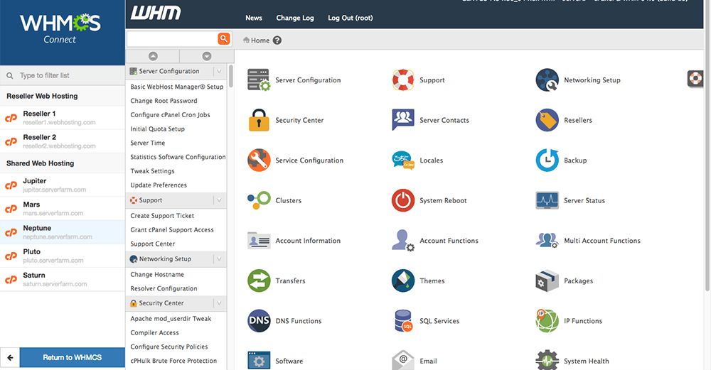 ChromelabsCloud Reseller Hosting Dashboard